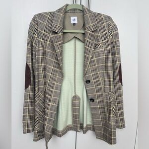 Cabi “pastime” plaid blazer
